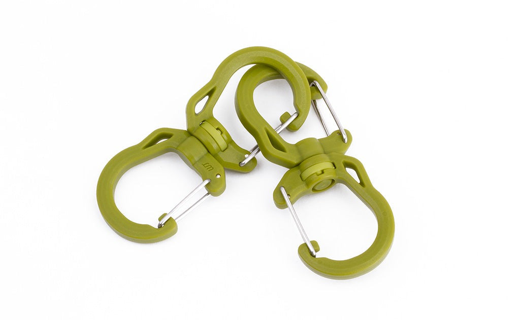 Swivel Double Carabiner