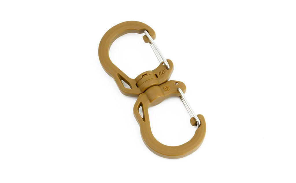 Swivel Double Carabiner
