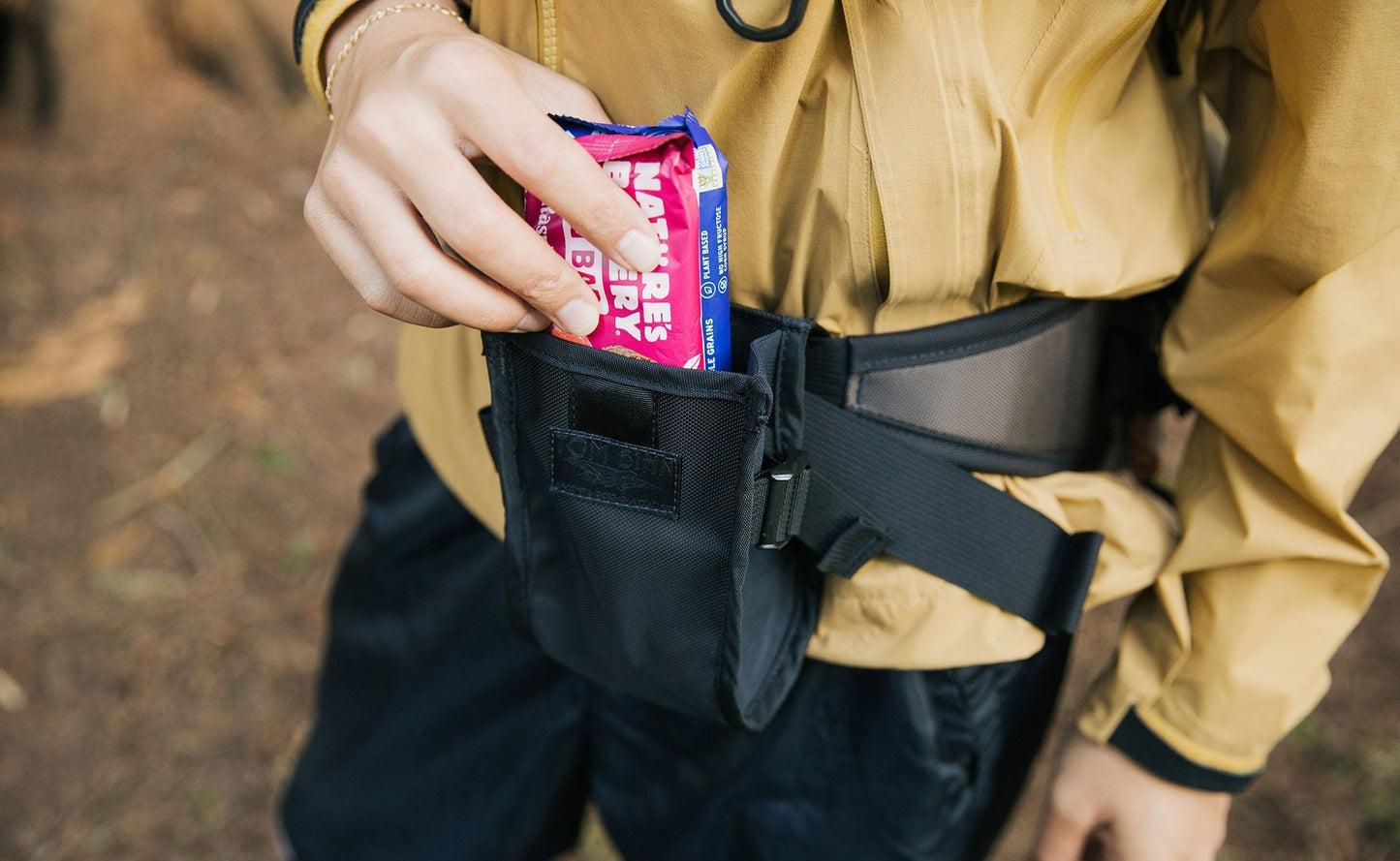 Padded Hip Belt Pocket