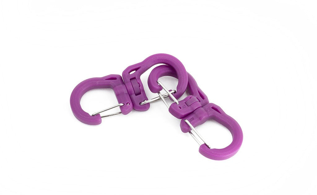 Swivel Double Carabiner