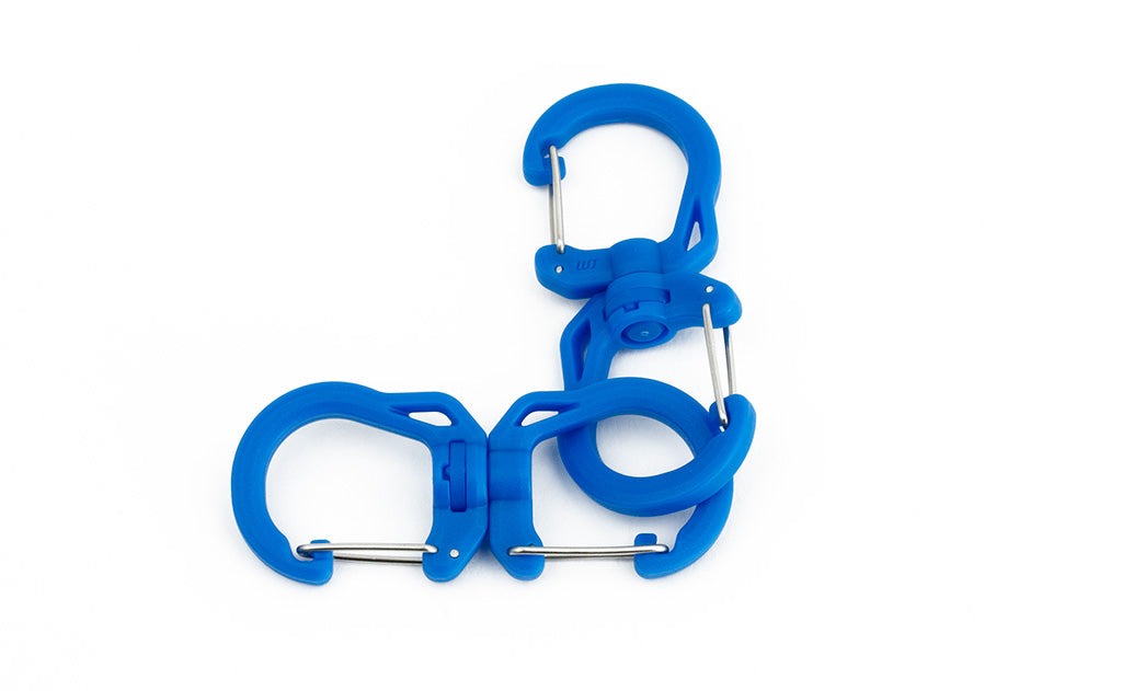 Swivel Double Carabiner