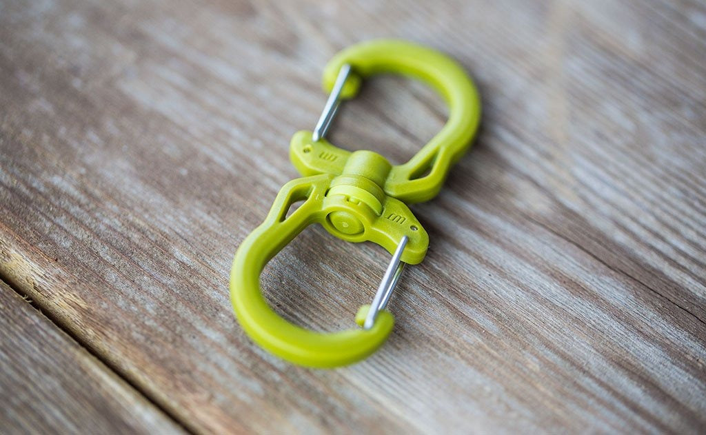 Swivel Double Carabiner