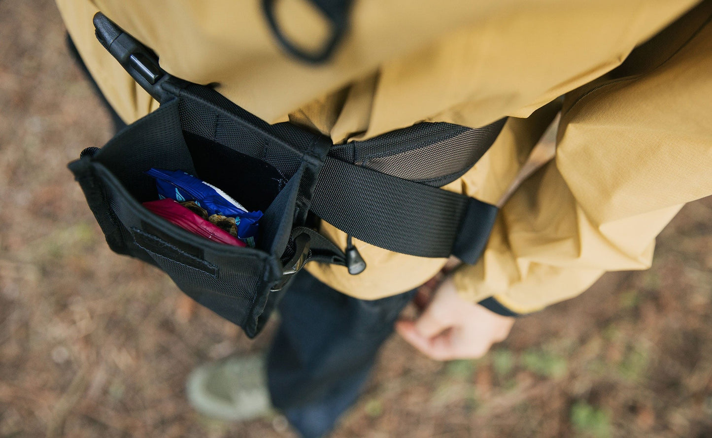 Padded Hip Belt Pocket