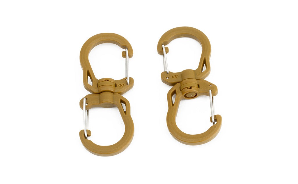 Swivel Double Carabiner