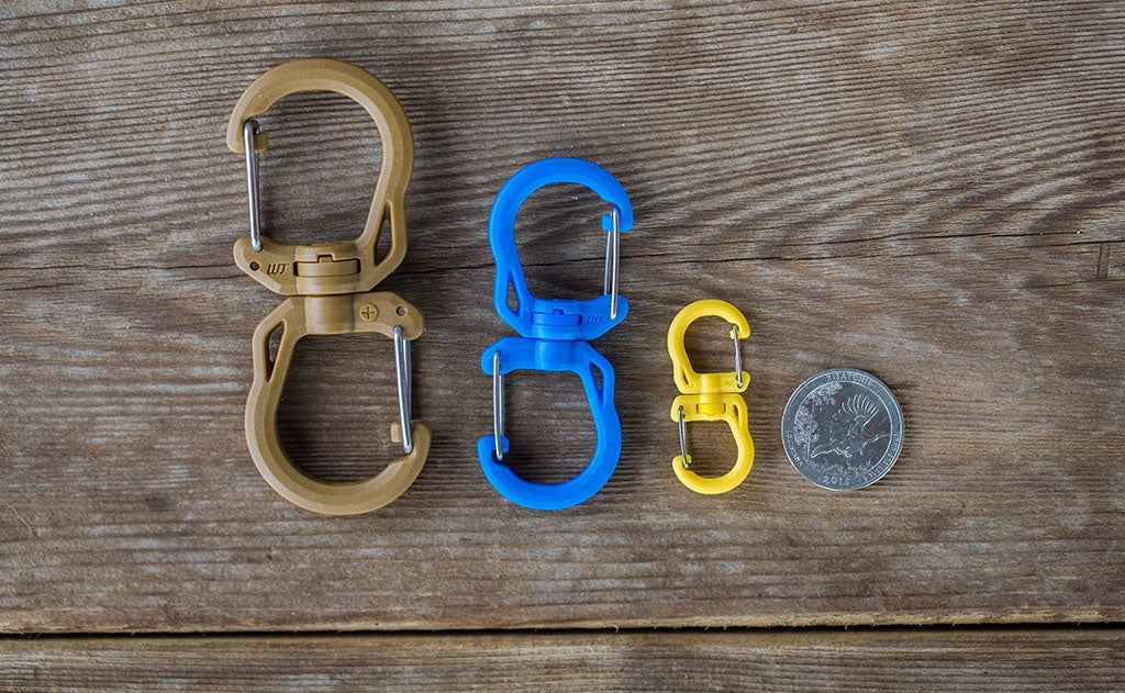 Swivel Double Carabiner